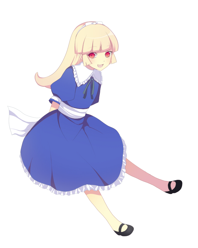 alice_(smt), blonde_hair, dress, hairband, harano, headband, mary_janes, persona