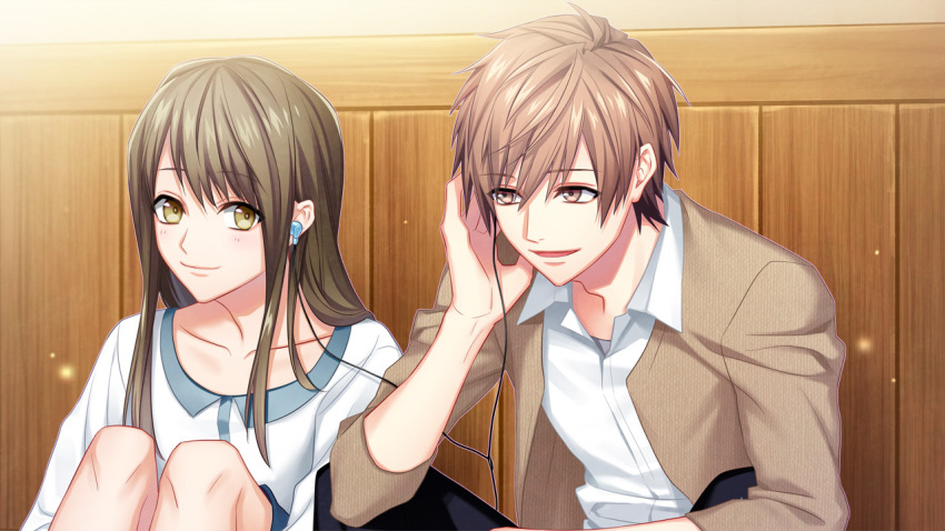 amber_eyes, atano_rio, brown_hair, dynamic_chord, fujiwara_ryo, kashii_aki