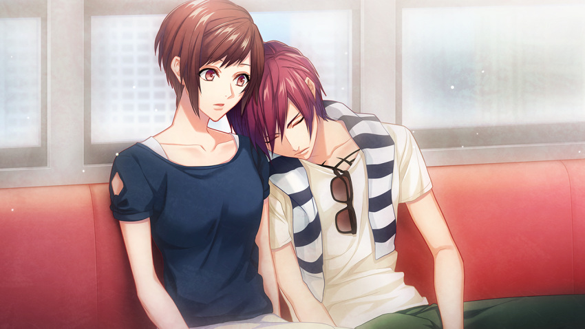 brown_eyes, brown_hair, dynamic_chord, fujiwara_ryo, kirishita_konoha, kisaka_yorito