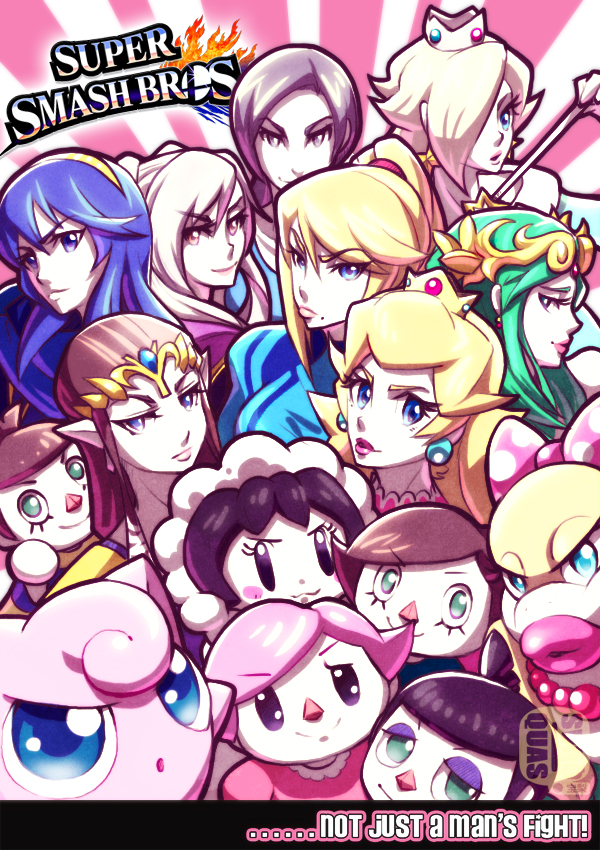 black_hair, blonde_hair, blue_eyes, blue_hair, brown_hair, crown, doubutsu_no_mori, dress