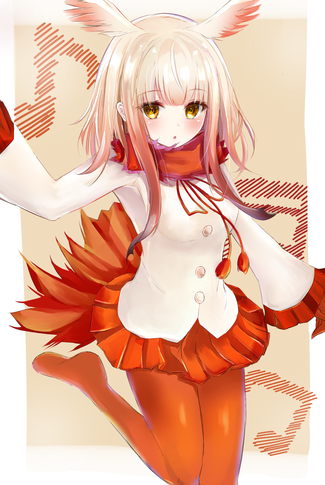 1girl, :o, bangs, beamed_quavers, beamed_semiquavers, blush, eyebrows_visible_through_hair, frilled_sleeves