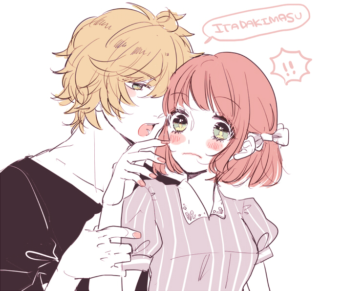 blonde_hair, green_eyes, hnk, nanami_haruka, shinomiya_natsuki, uta_no_prince-sama