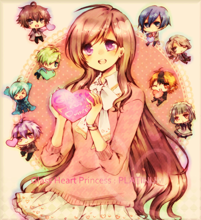 brown_hair, glass_heart_princess, himeno_kyouko, nnk, violet_eyes