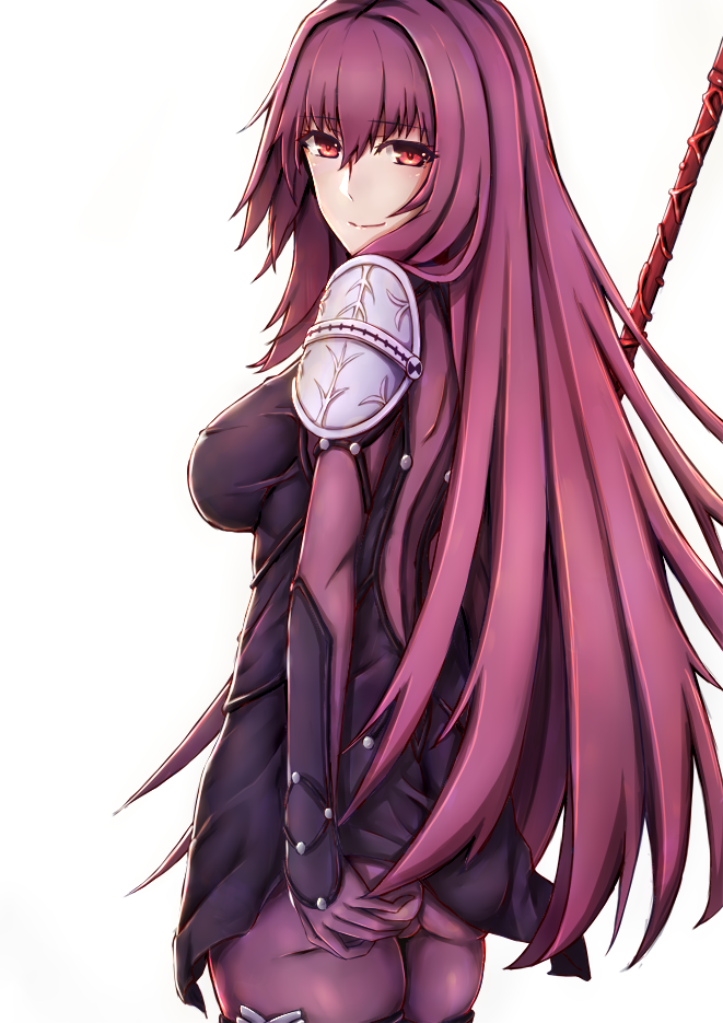 1girl, ass, bodysuit, breasts, fate/grand_order, fate_(series), gae_bolg, holding