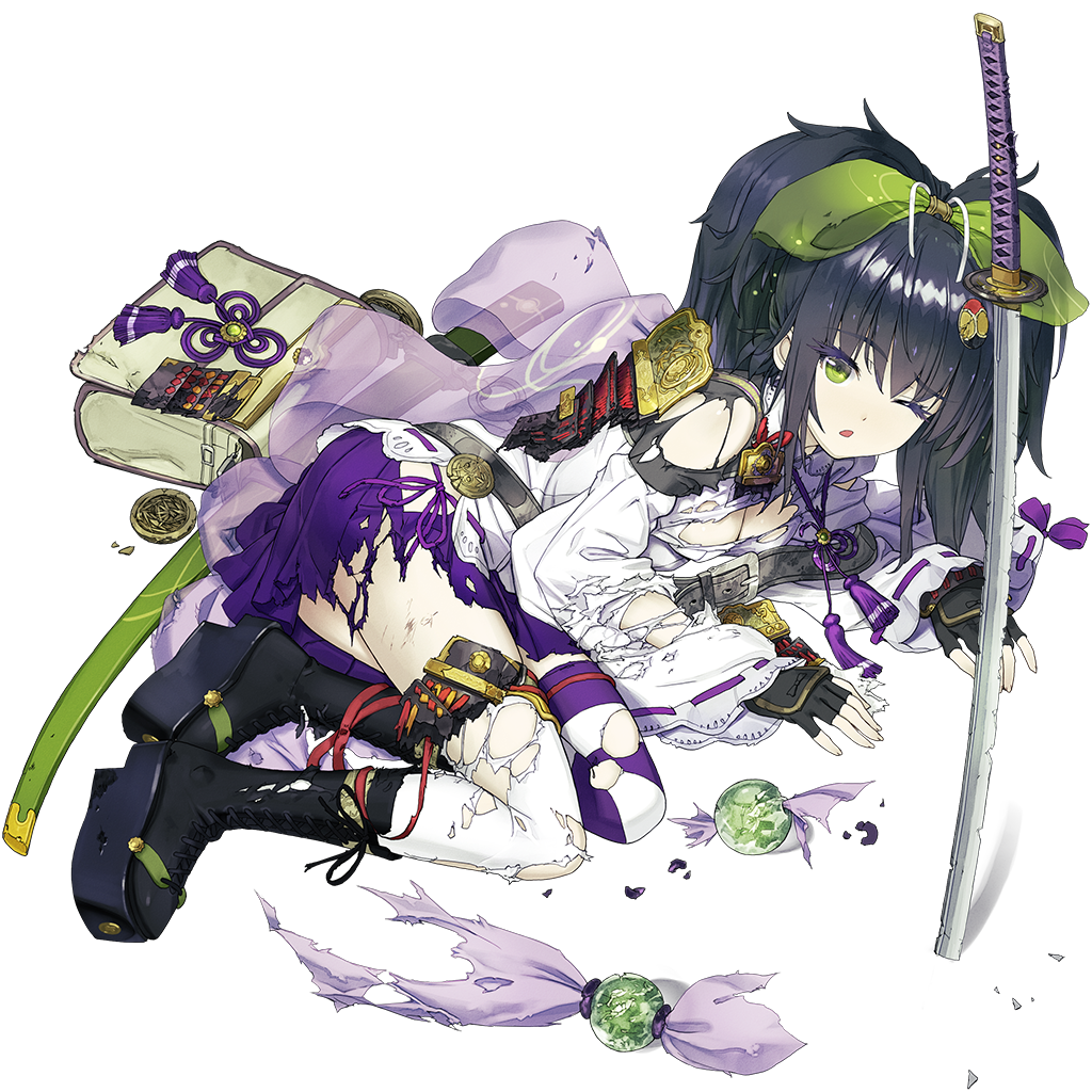 1girl, asymmetrical_legwear, belt, black_gloves, black_hair, boots, bow, breasts