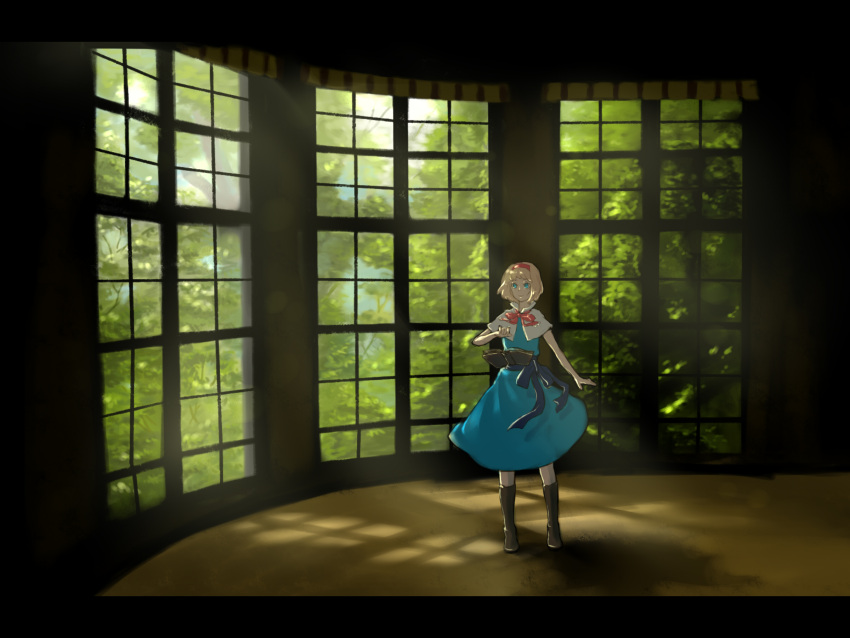 highres, mayoko, sunlight, touhou, tree, window