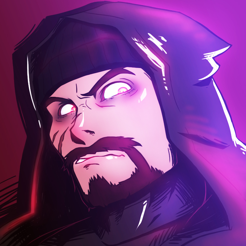1boy, angry, beanie, beard, blackwatch_reyes, brown_hair, close-up, commentary