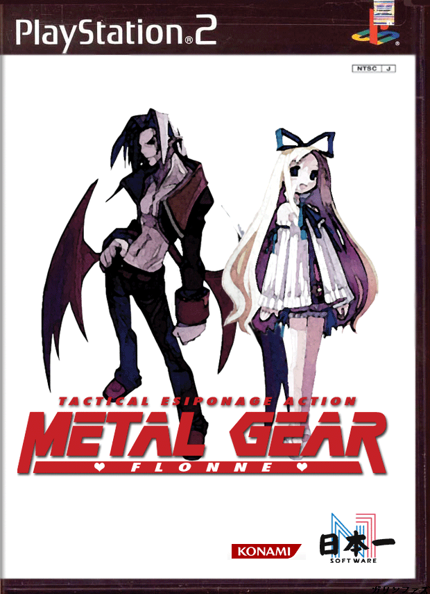 disgaea, duplicate, flonne, game_cover, metal_gear, metal_gear_solid, mid-boss, mid-boss_(disgaea)