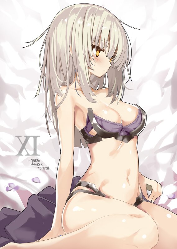 1girl, bare_shoulders, blush, bra, breasts, cleavage, clockwork_planet, closed_mouth