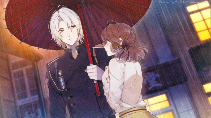 brown_hair, green_eyes, kougami_akira, kuze_tsugumi, nil_admirari_no_tenbin_teito_genwaku_kitan, satoi