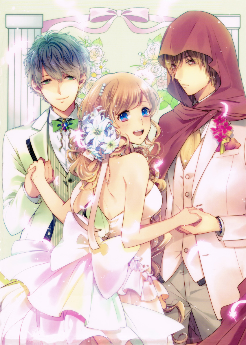 akazukin_(taishou_x_alice), arisu_yurika, blonde_hair, blue_eyes, gretel_(taishou_x_alice), melo, taishou_x_alice