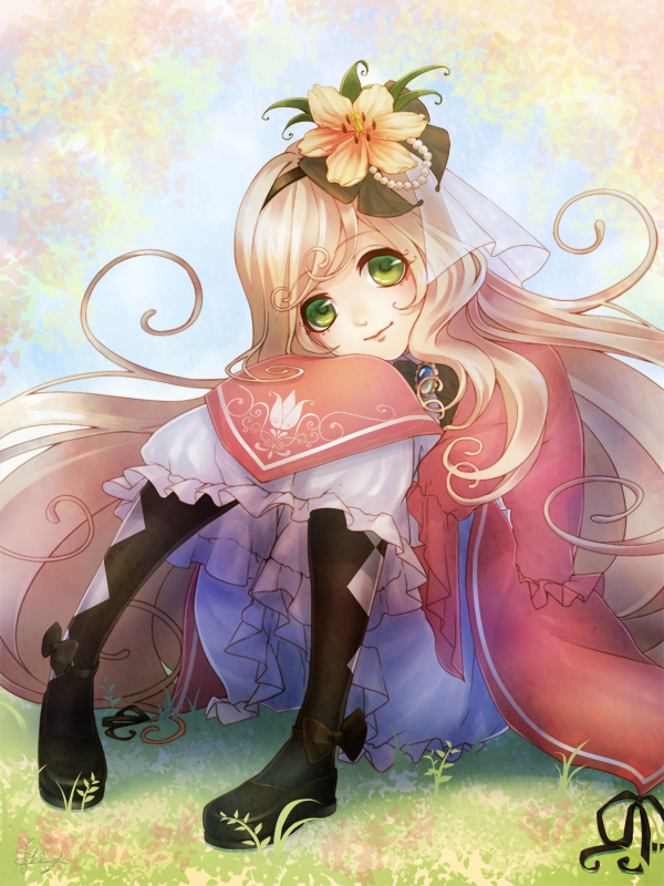 blonde_hair, charlotte_(zettai_meikyuu_himitsu_no_oyayubi-hime), green_eyes, shiroma, zettai_meikyuu_himitsu_no_oyayubi-hime