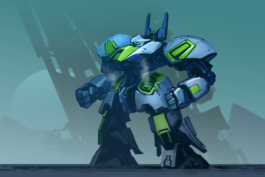 highres, ksenolog, mecha, original, planet, realistic, robot, science_fiction