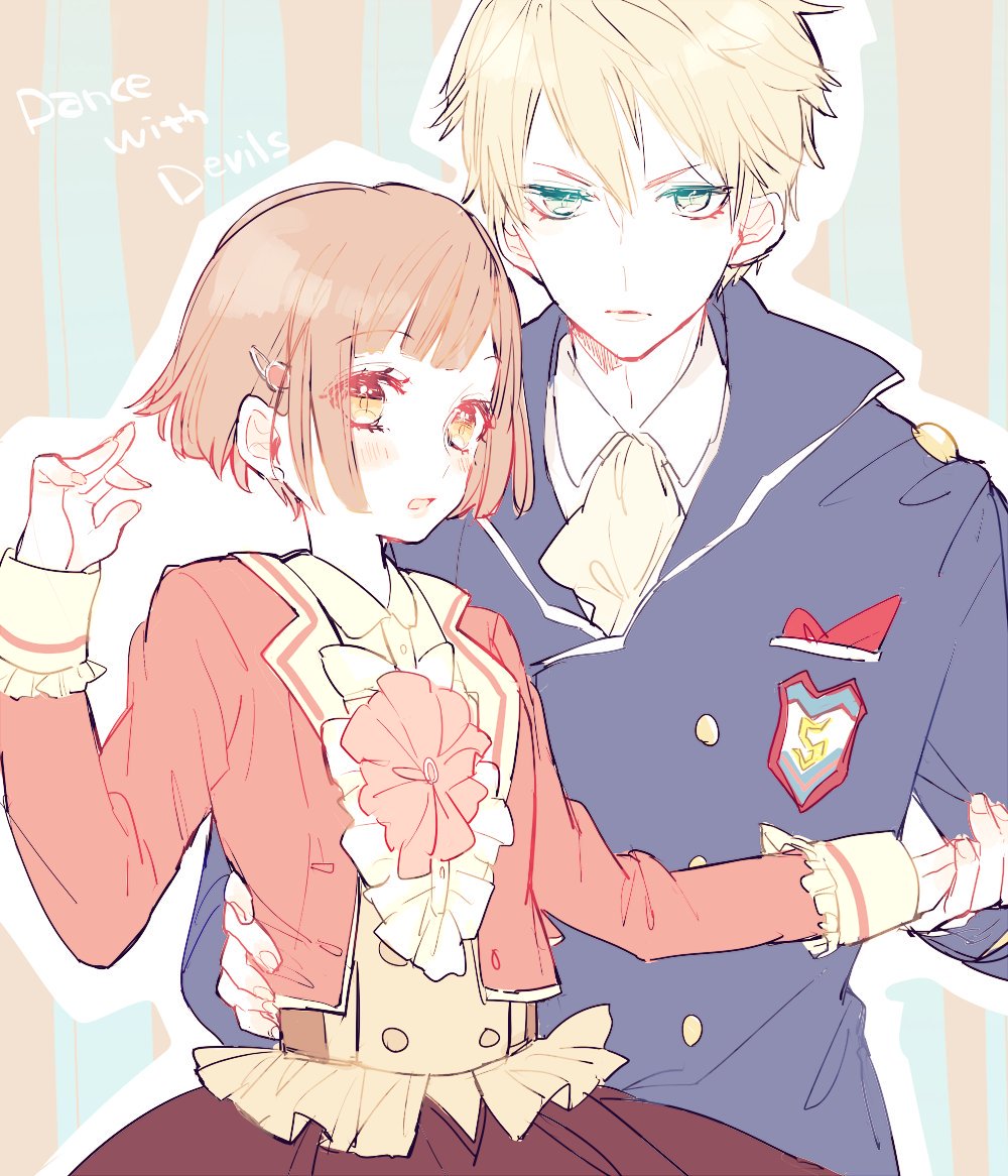 brown_eyes, brown_hair, dance_with_devils, hnk, kaginuki_rem, tachibana_ritsuka