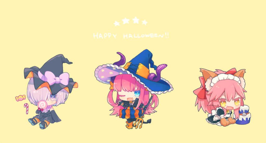 3girls, :d, animal_ears, blue_eyes, bow, cake, candy, candy_cane