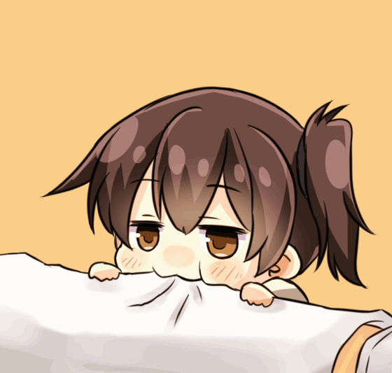 10s, 1girl, admiral_(kantai_collection), animated, animated_gif, brown_eyes, brown_hair, closed_eyes