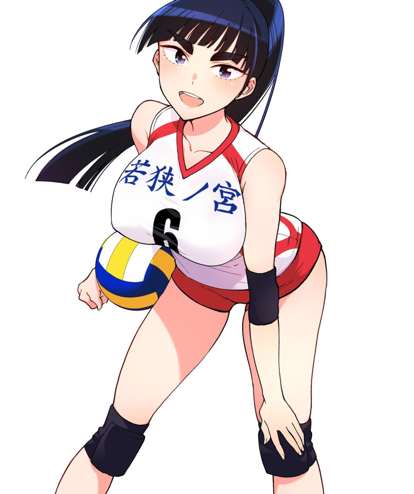 1girl, black_hair, breasts, ebino_mei, hatsukoi_zombie, highres, large_breasts, long_hair