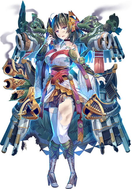 1girl, bare_shoulders, blue_eyes, boots, breasts, detached_sleeves, full_body, green_hair