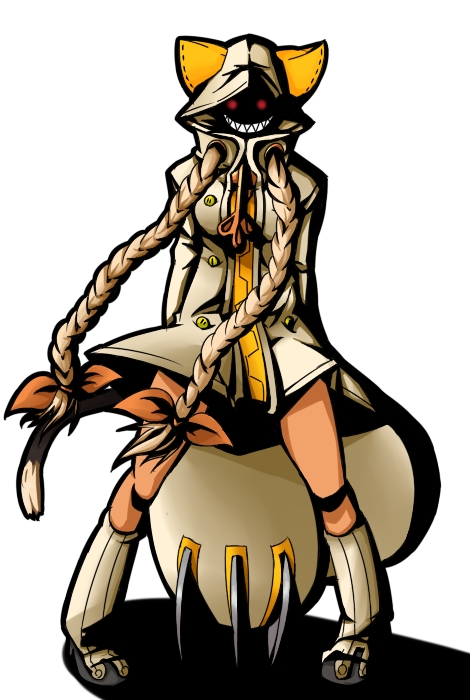 blazblue, braid, cat_ears, claws, taokaka, tsutomu_(pixiv321187)