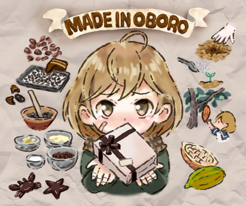 1girl, ahoge, baking_sheet, bandage, bandaged_fingers, bandaid_on_cheek, blush, bow