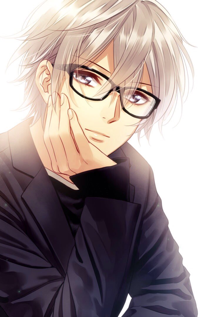 amatsu_nagi, grey_eyes, nagami_ren, tsumikui, white_hair