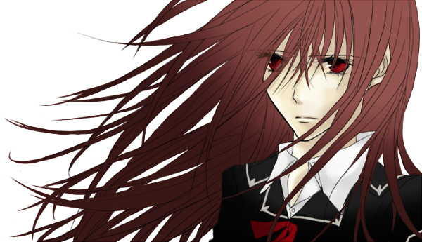 close-up, cross_yuki, kuro_tsuki_rui, long_hair, red_eyes, ruiko, school_uniform, solo, vampire_knight, wind, yuki_cross