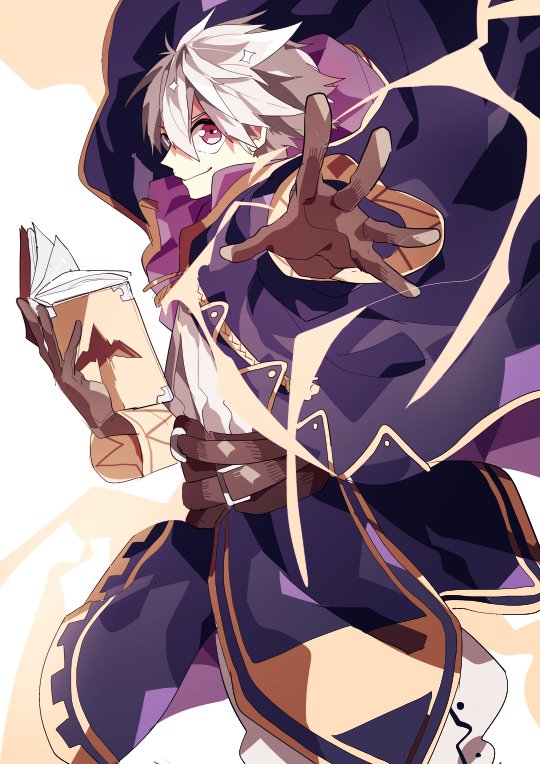 1boy, cape, fire_emblem, fire_emblem:_kakusei, gloves, hamha_s, hood, looking_at_viewer