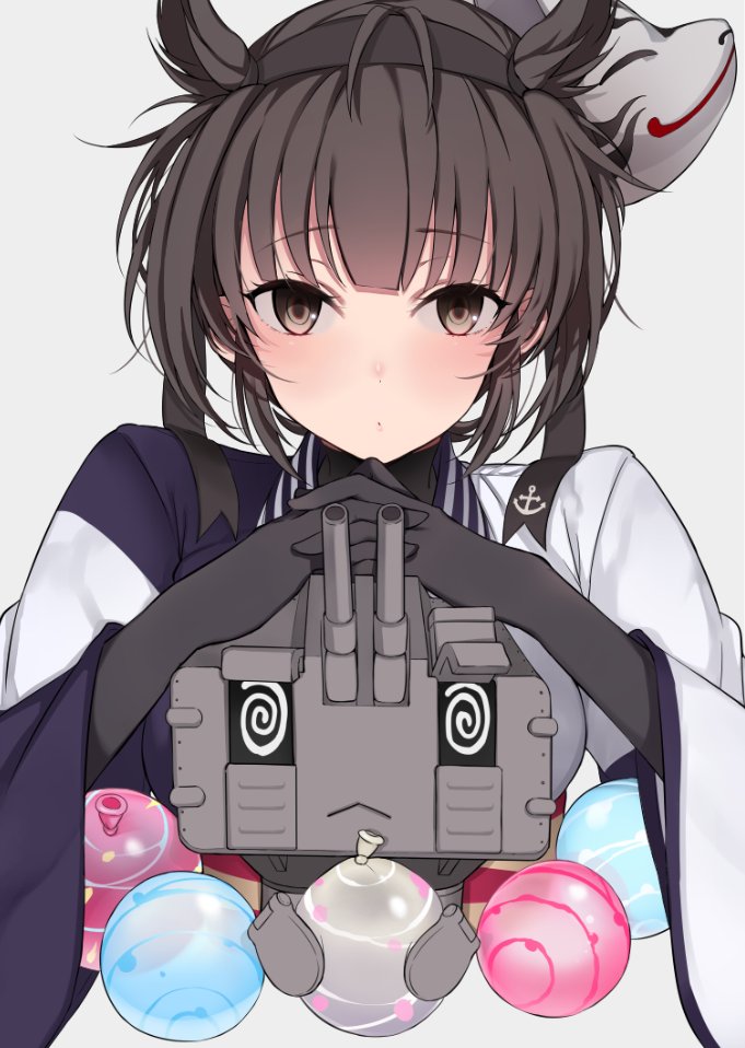 10s, 1girl, :<, al_bhed_eyes, alternate_costume, anchor_symbol, black_hair, blush