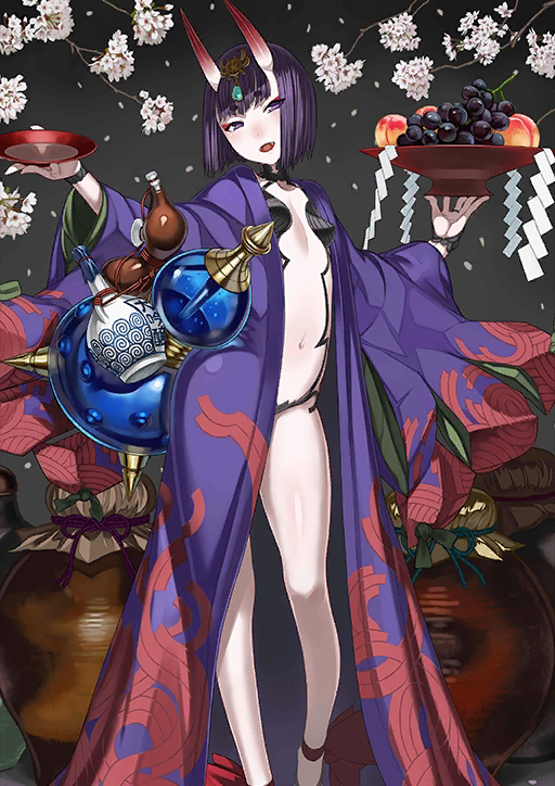 1girl, alcohol, blush, cup, fate/grand_order, fate_(series), flat_chest, flower