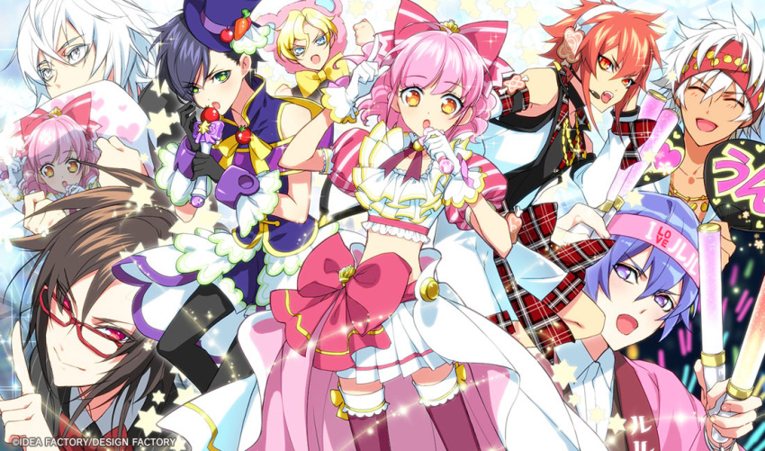 alvaro_garay, bilal_asad_ithnan_faranbald, est_rinaudo, julius_fortner, lagi_el_nagil, lulu_(wand_of_fortune), noel_valmore, pink_hair