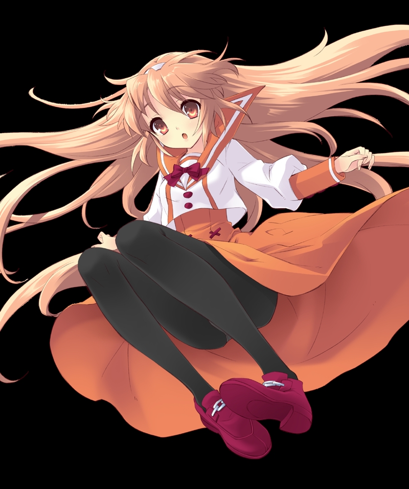 alice_(alice_parade), bangs, blonde_hair, bow, dress, flying, headband, itou_noiji