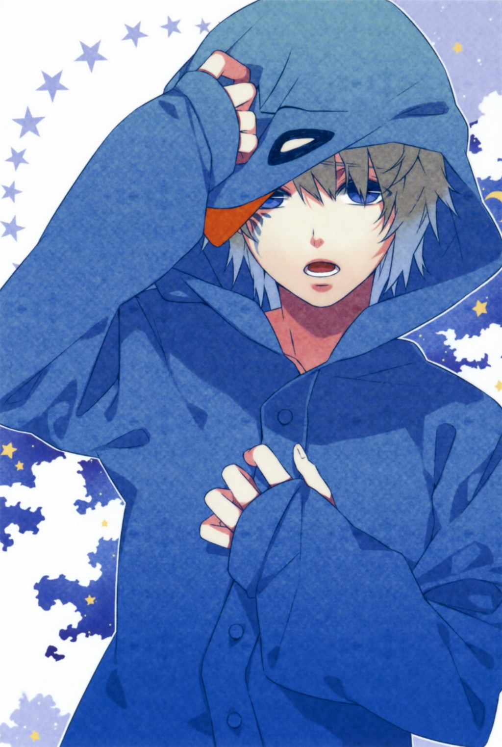 blue_eyes, grey_hair, norn9, senri_ichinose, teita