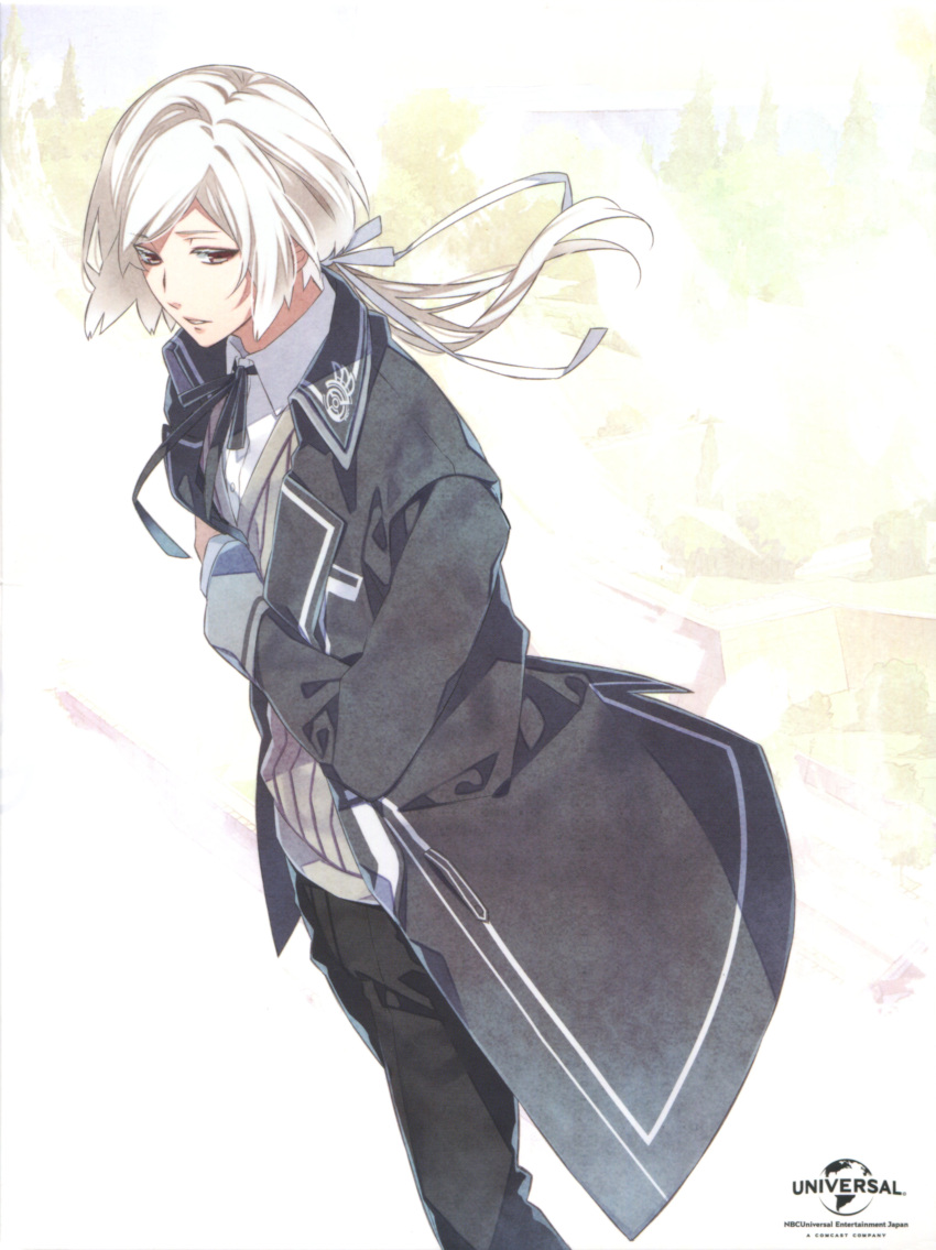 brown_eyes, nijou_sakuya, norn9, teita, white_hair