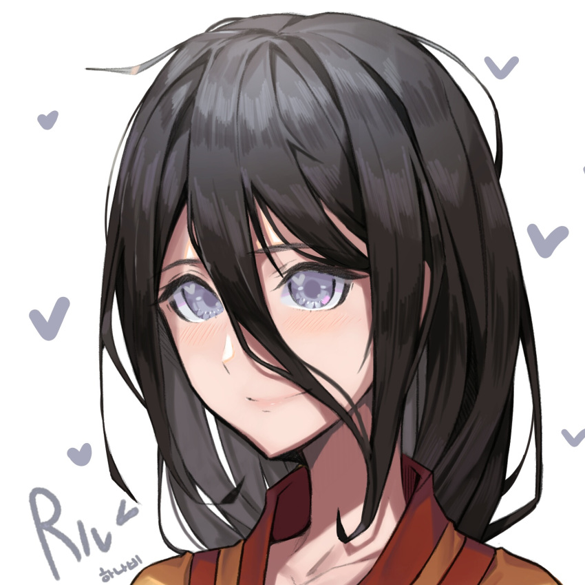 1girl, artist_name, black_hair, blush, boruto:_naruto_next_generations, closed_mouth, collarbone, eyebrows_visible_through_hair