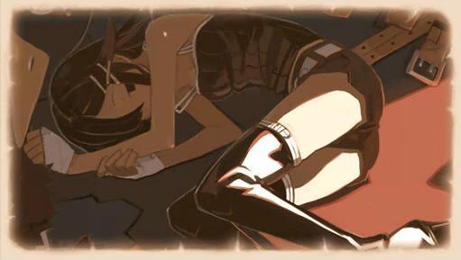 asagi_(makai_kingdom), asagi_(nippon_ichi), belt, black_hair, boots, disgaea, disgaea_2, disgaea_3