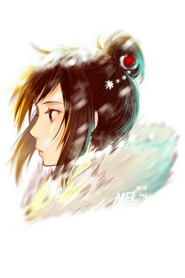 1girl, bangs, brown_eyes, brown_hair, closed_mouth, coat, dated, doruje