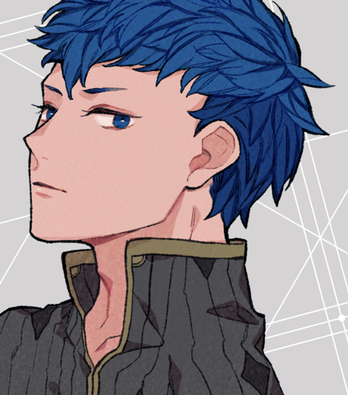 1boy, blue_eyes, blue_hair, fire_emblem, fire_emblem_echoes:_mou_hitori_no_eiyuuou, fire_emblem_gaiden, looking_at_viewer, paison