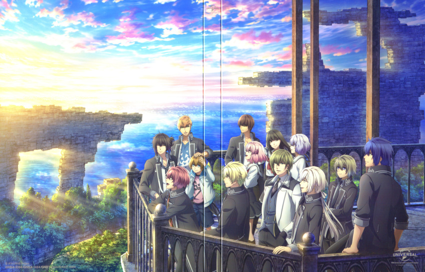 akito_shukuri, heishi_otomaru, itsuki_kagami, kakeru_yuiga, koharu_(norn9), kuga_mikoto, masamune_tooya, muroboshi_ron