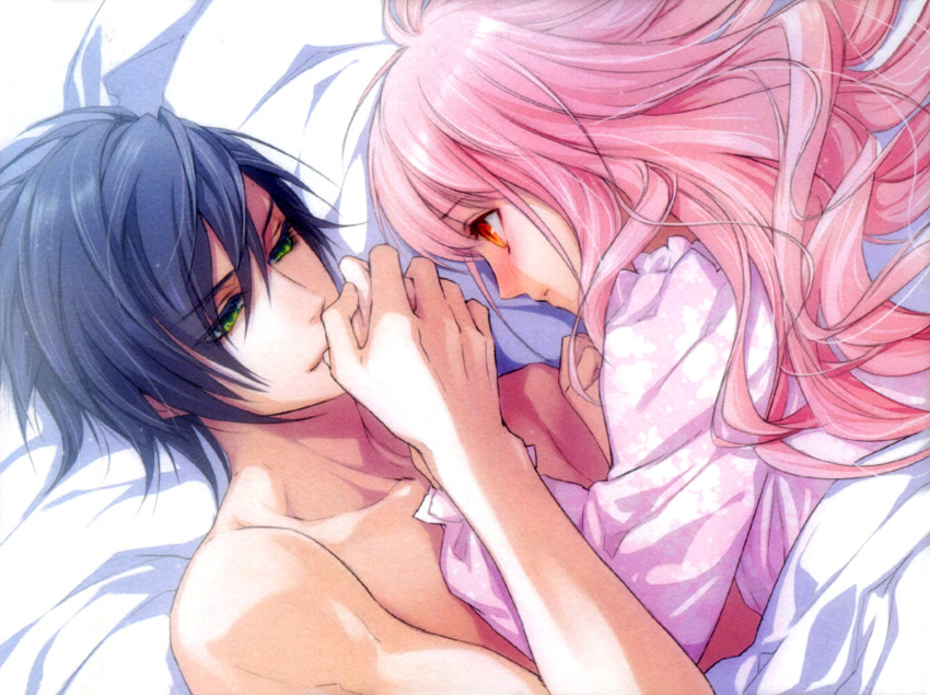 black_hair, est_rinaudo, green_eyes, lulu_(wand_of_fortune), usuba_kagerou, wand_of_fortune