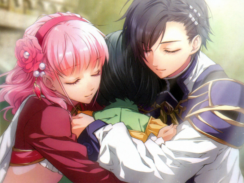 black_hair, est_rinaudo, green_eyes, lulu_(wand_of_fortune), usuba_kagerou, wand_of_fortune