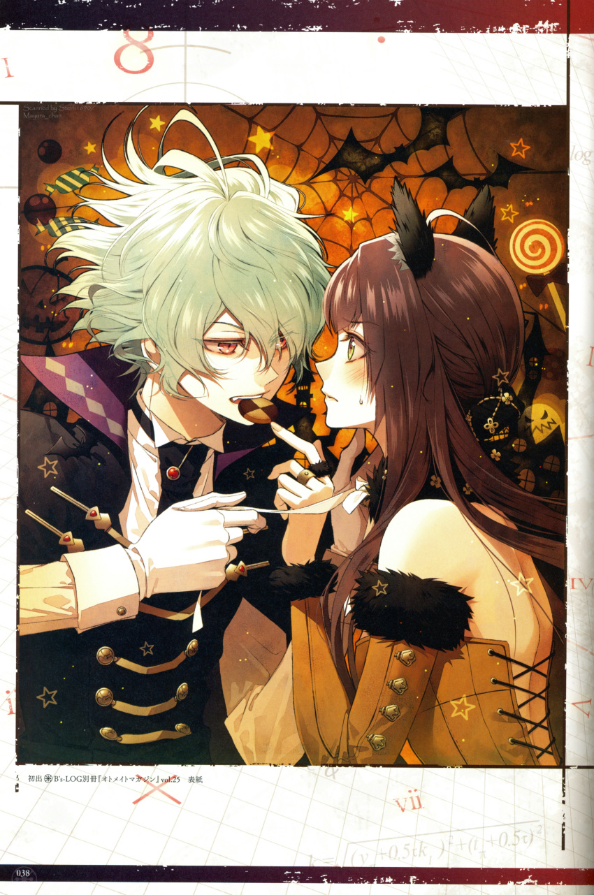 brown_hair, collar_x_malice, hanamura_mai, hoshino_ichika, sasazuka_takeru