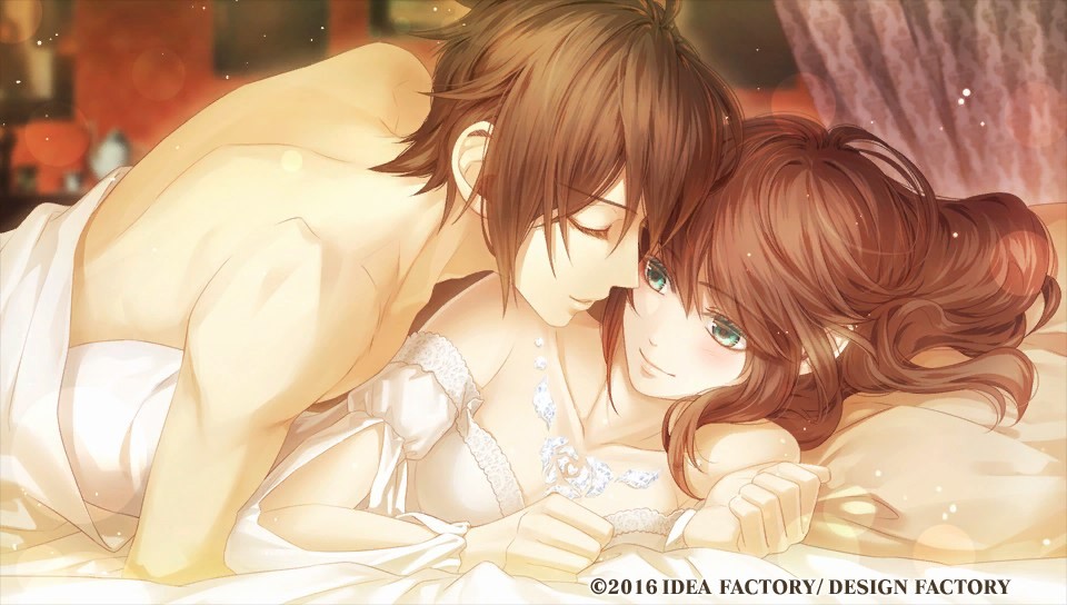 ars&egrave;ne_lupin, brown_hair, cardia_(code:_realize), code:_realize, green_eyes, miko_(artist), yellow_eyes