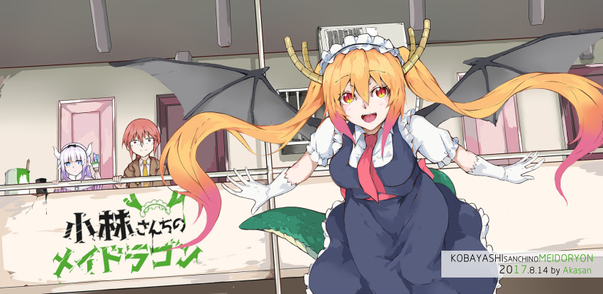 3girls, aka_(hwdllht), blush, breasts, closed_mouth, eyebrows_visible_through_hair, glasses, gloves