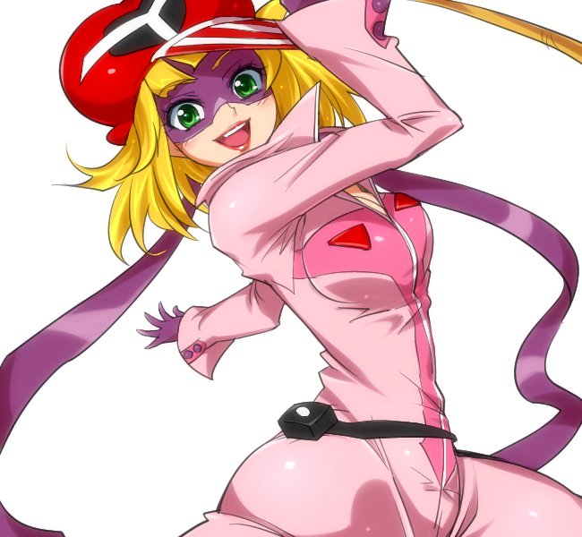 ai-chan, green_eyes, hairu, hat, jacket, kaminari_ai, mask, short_hair