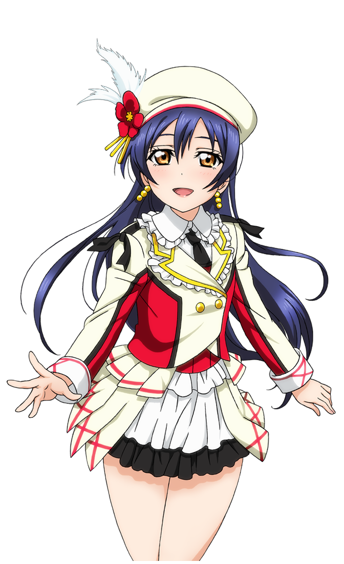 1girl, artist_request, bangs, beret, blazer, blue_hair, bow, brown_eyes