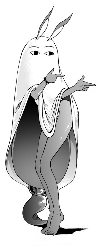 1girl, fate/grand_order, fate_(series), greyscale, legs, long_hair, low-tied_long_hair, monochrome