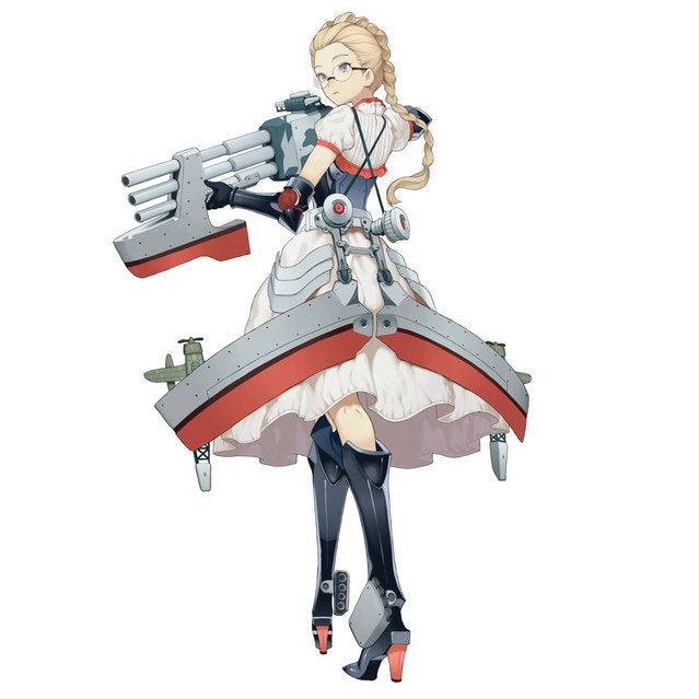 admiral_graf_spee, official_art, salmon88, solo, tagme, victory_belles