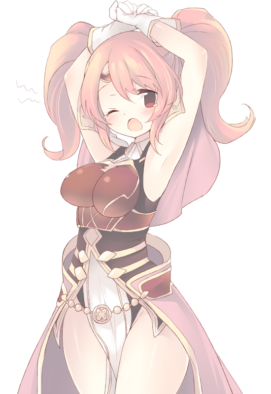 1girl, armor, armpits, blush, breastplate, cape, circlet, fire_emblem