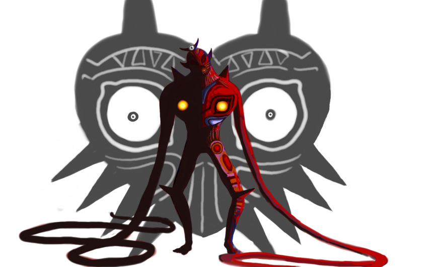 highres, majora's_mask, majora's_wrath, majora's_mask, majora's_wrath, majoras_mask, simple_background, the_legend_of_zelda