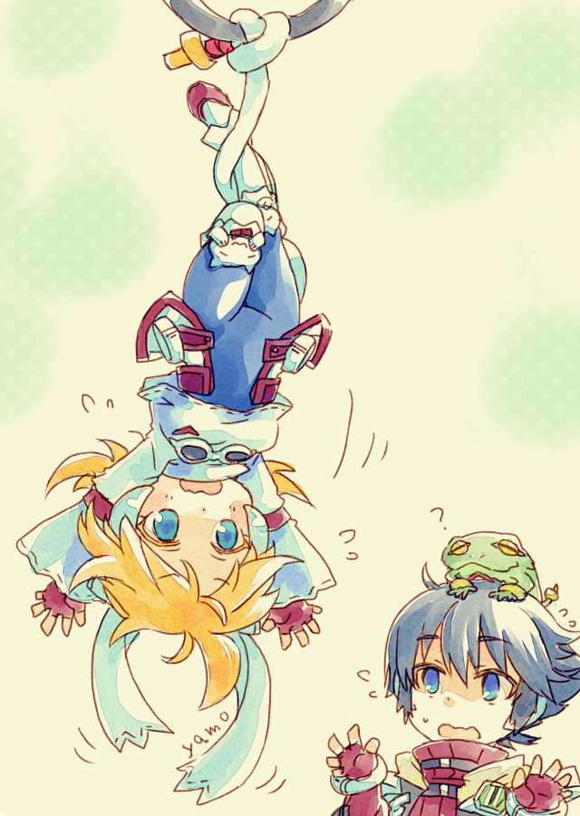 1boy, 1girl, alien, black_hair, blaster_master_zero, blonde_hair, blue_eyes, bodysuit